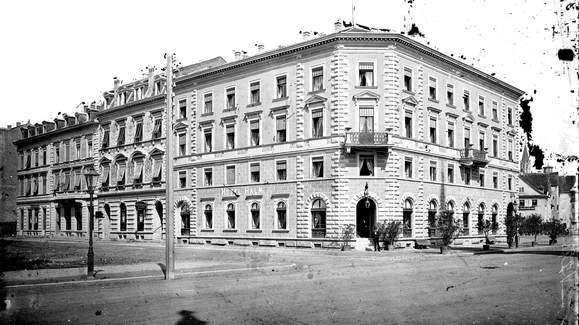 Hotel in the year 1874