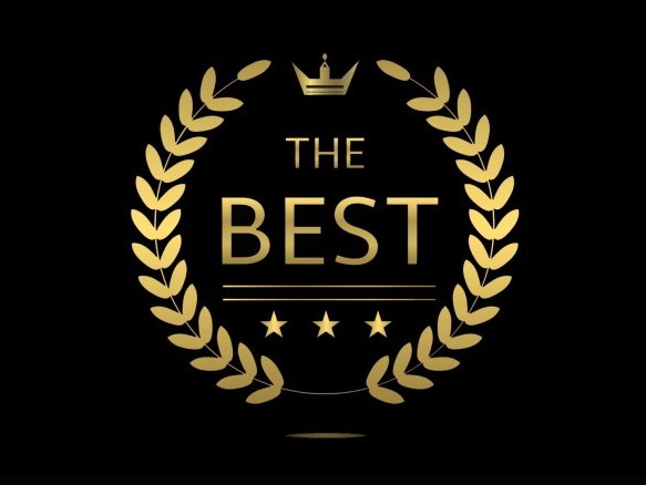 Lorberkranz mit der Inschrift The Best