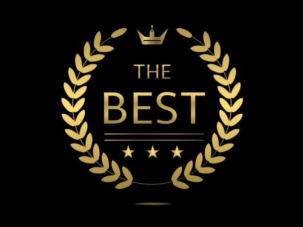 Lorberkranz mit der Inschrift The Best