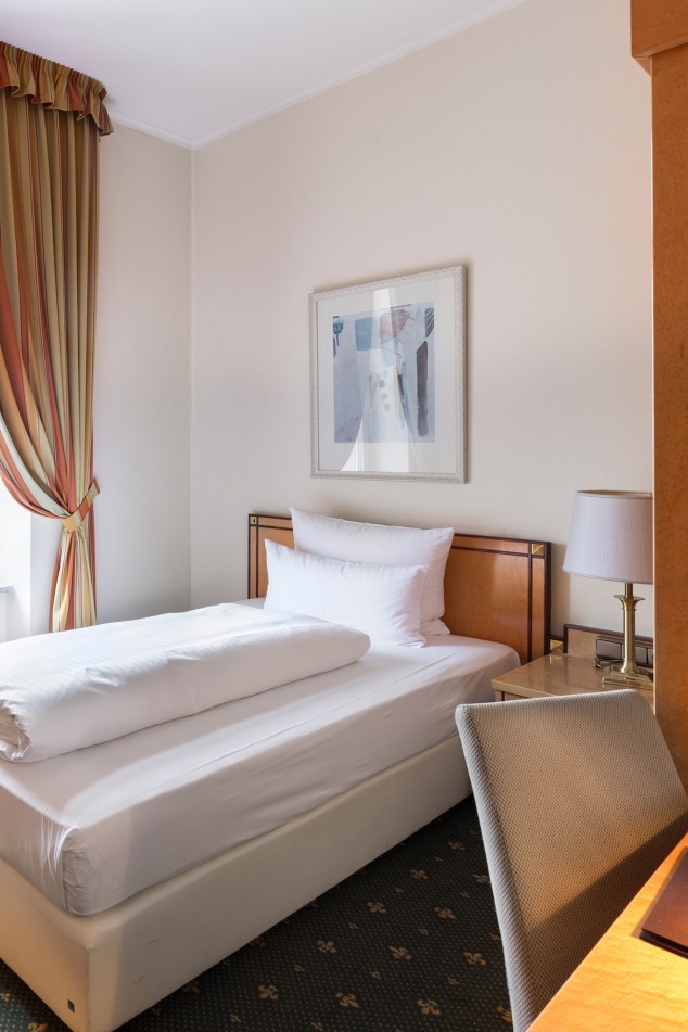 Das Standard Einzelzimmer Plus im Hotel Halm Konstanz mit Klassischem Komfort